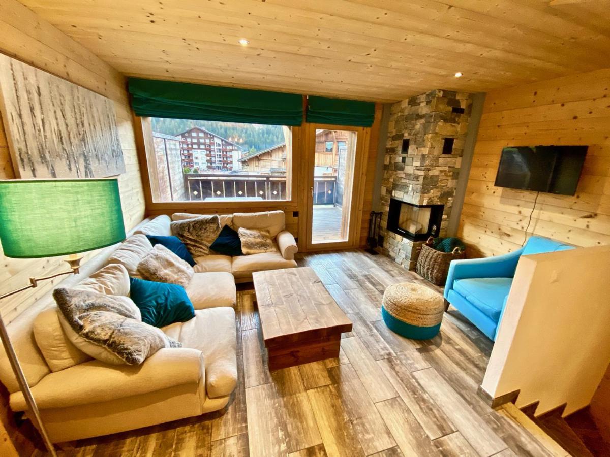 Villa Le Nid du Corbeau à Morgins Extérieur photo