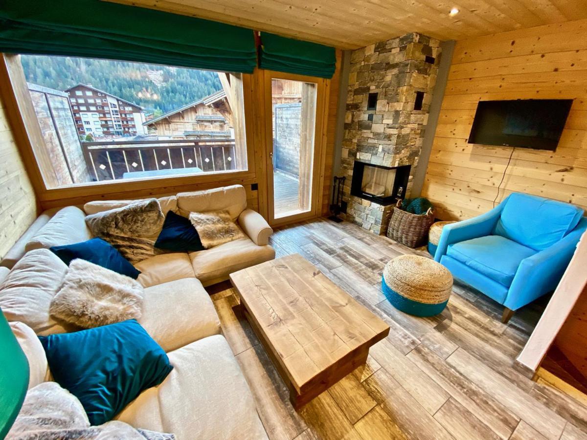 Villa Le Nid du Corbeau à Morgins Extérieur photo
